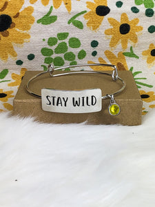 Stay Wild Adjustable Bracelet