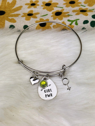 Grl Pwr Bangle Bracelet